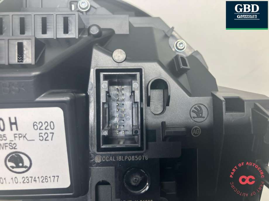 Instrumentpanel til Škoda Kodiaq 2017-->>  (565 920 790 H|)
