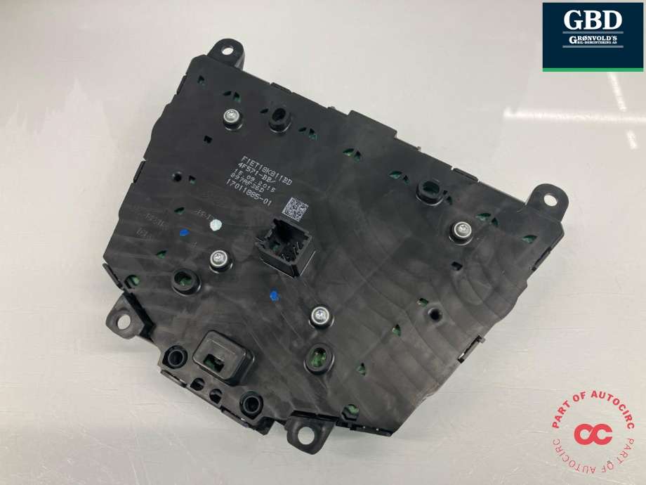 Bilstereo betjeningspanel til Ford Focus 2014-2018 (Type III, Fase 2)  (1924167|F1ET-18K811-BD| 4F571-BB)