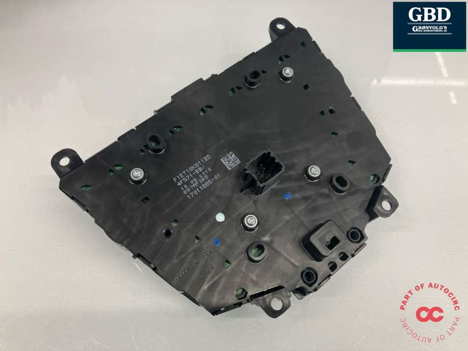 Bilstereo betjeningspanel til Ford Focus 2014-2018 (Type III, Fase 2)  (1924167|F1ET-18K811-BD| 4F571-BB)