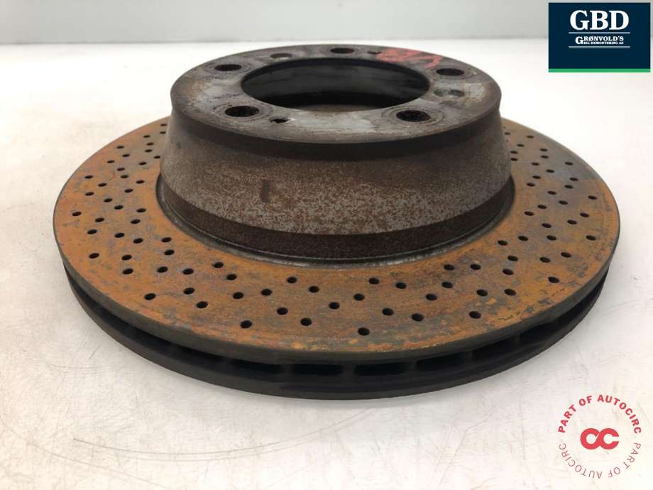 Bremseskive bak til Porsche 911 1998-2005 (996) (996) (996 352 401 04|996 352 401 03|996 352 401 05)