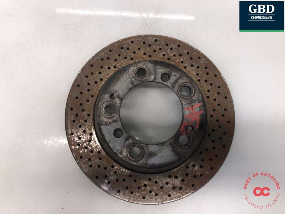 Bremseskive bak til Porsche 911 1998-2005 (996) (996) (996 352 401 04|996 352 401 03|996 352 401 05)