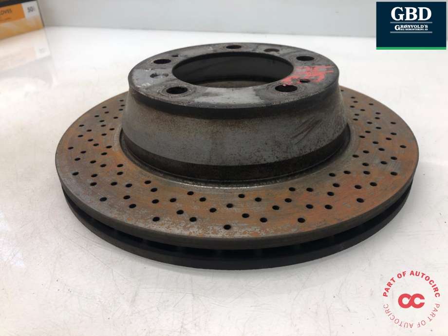 Bremseskive bak til Porsche 911 1998-2005 (996) (996) (996 352 401 04|996 352 401 03|996 352 401 05)