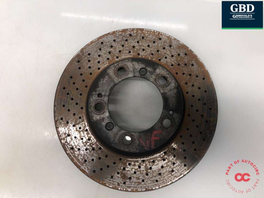 Bremseskive foran til Porsche 911 1998-2005 (996) (996) (996 351 405 01|996 351 405 00|)