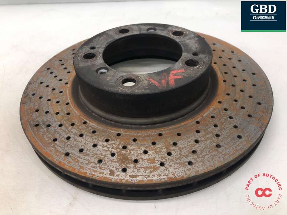 Bremseskive foran til Porsche 911 1998-2005 (996) (996) (996 351 405 01|996 351 405 00|)