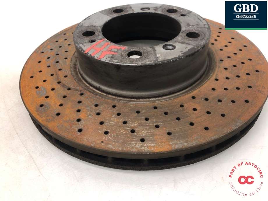 Bremseskive foran til Porsche 911 1998-2005 (996) (996) (996 351 406 01|996 351 406 00|)