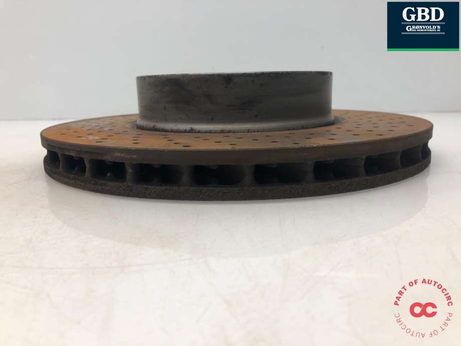 Bremseskive foran til Porsche 911 1998-2005 (996) (996) (996 351 406 01|996 351 406 00|)