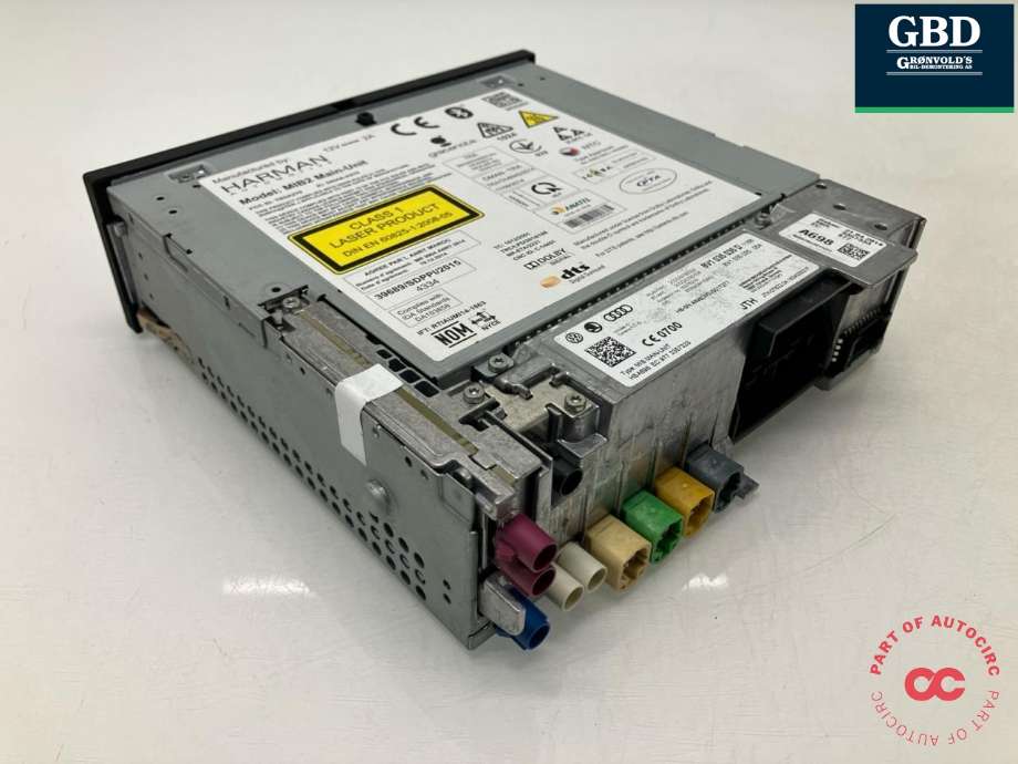 Bilstereo navigasjon spiller til Audi A3 2016-2020 (Type III, Fase 2)  (8V1 035 035 D|)