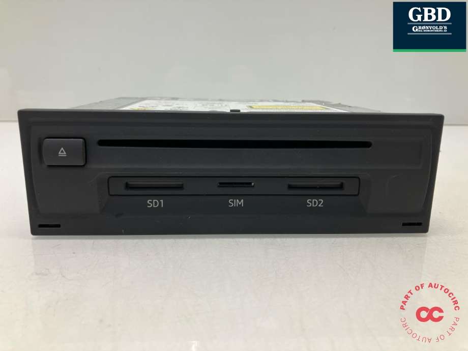 Bilstereo navigasjon spiller til Audi A3 2016-2020 (Type III, Fase 2)  (8V1 035 035 D|)