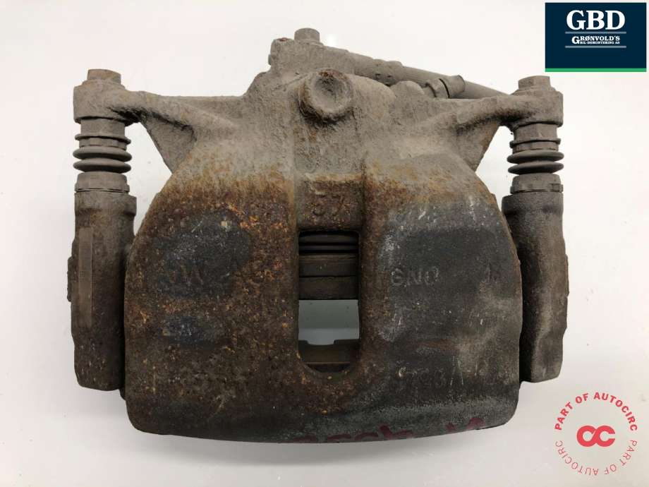 Bremsecaliper venstre foran til Audi A3 2016-2020 (Type III, Fase 2)  (8V0 615 123 D|)