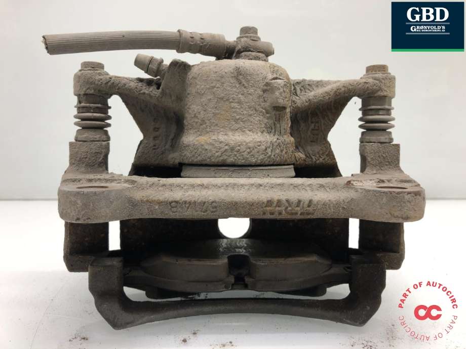 Bremsecaliper venstre foran til Audi A3 2016-2020 (Type III, Fase 2)  (8V0 615 123 D|)
