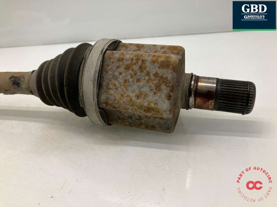 Drivaksel venstre foran, bensin/automat til Audi A3 2016-2020 (Type III, Fase 2)  (5Q0 407 271 CM|5Q0 407 761 TX|)