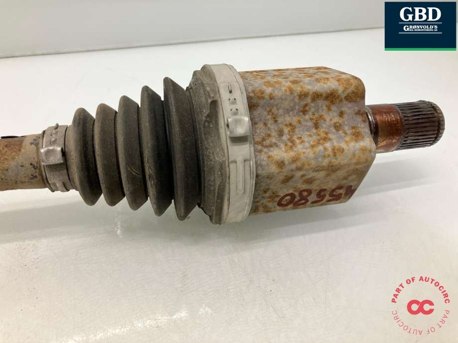 Drivaksel venstre foran, bensin/automat til Audi A3 2016-2020 (Type III, Fase 2)  (5Q0 407 271 CM|5Q0 407 761 TX|)