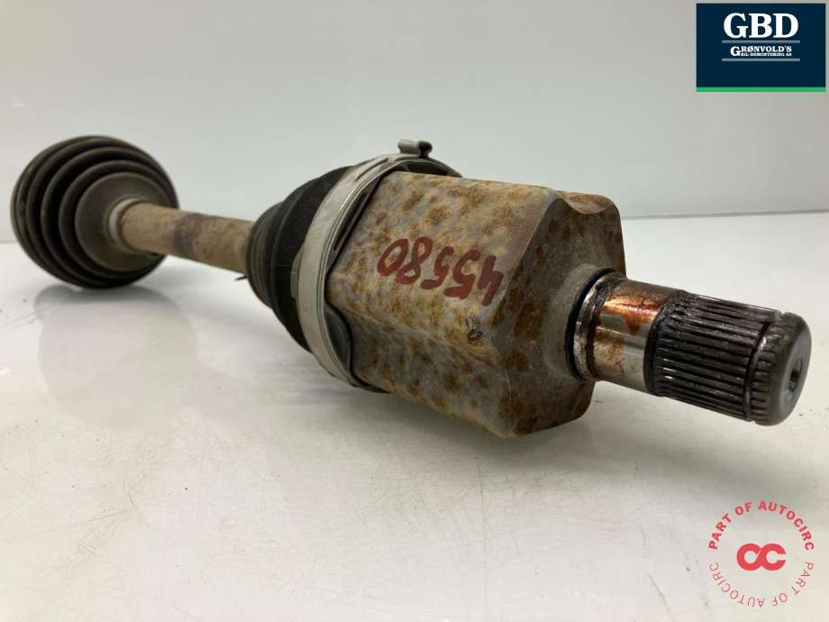 Drivaksel venstre foran, bensin/automat til Audi A3 2016-2020 (Type III, Fase 2)  (5Q0 407 271 CM|5Q0 407 761 TX|)