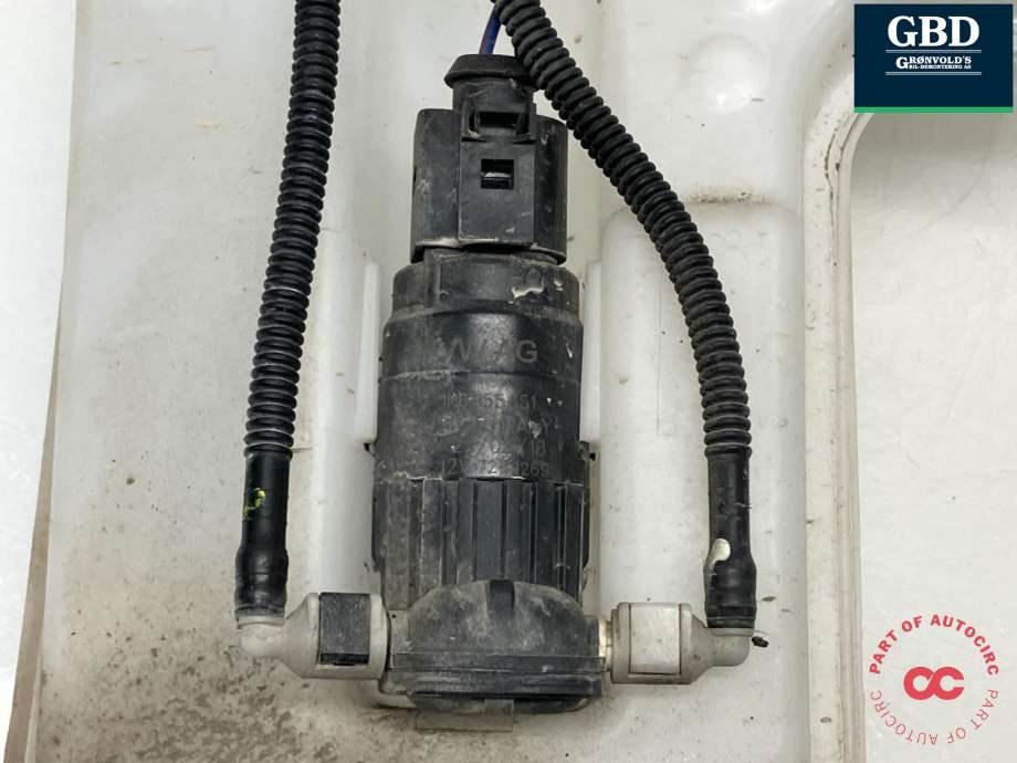 Spylertank foran til Audi A3 2016-2020 (Type III, Fase 2)  (5Q0 955 453 T|5Q0 955 448 AP01S|)