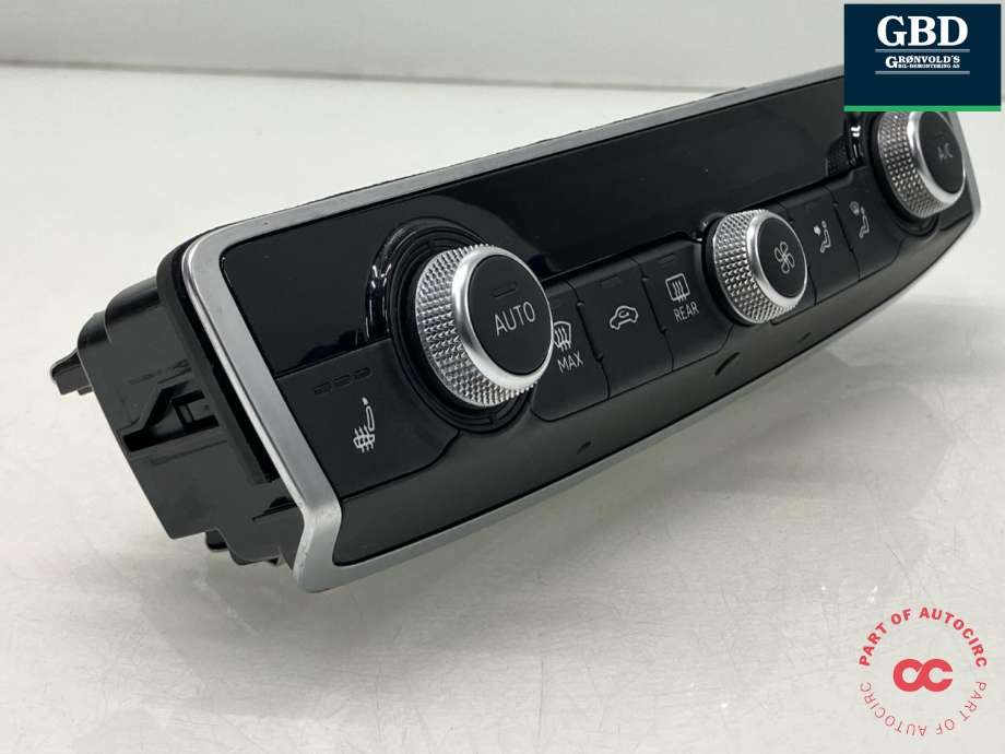Varmeapparat betjening til Audi A3 2016-2020 (Type III, Fase 2)  (8V0 820 043 R|8V0 820 043 AQ IMJ|8V0 820 043 R  IMJ)