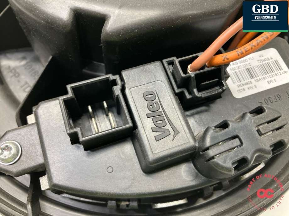 Varmeapparat motor til Audi A3 2016-2020 (Type III, Fase 2)  (5Q1 819 021 H|5Q1 819 021 B|5Q1 819 021 F| T1018602ML)