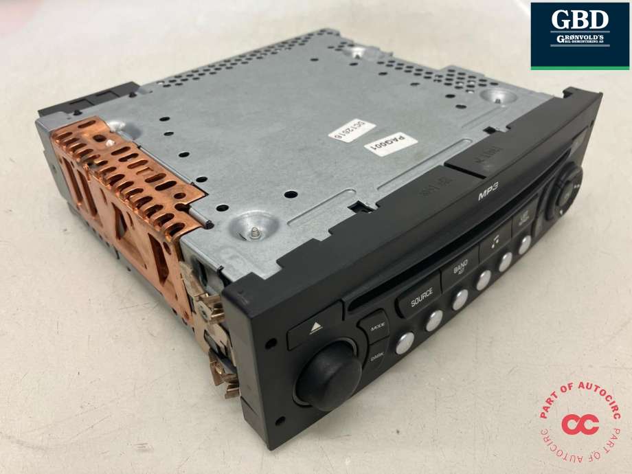 Bilstereo til Peugeot 207 2006-2012 (16 077 506 XT|96 643 699 XT 00|6564 ZR)