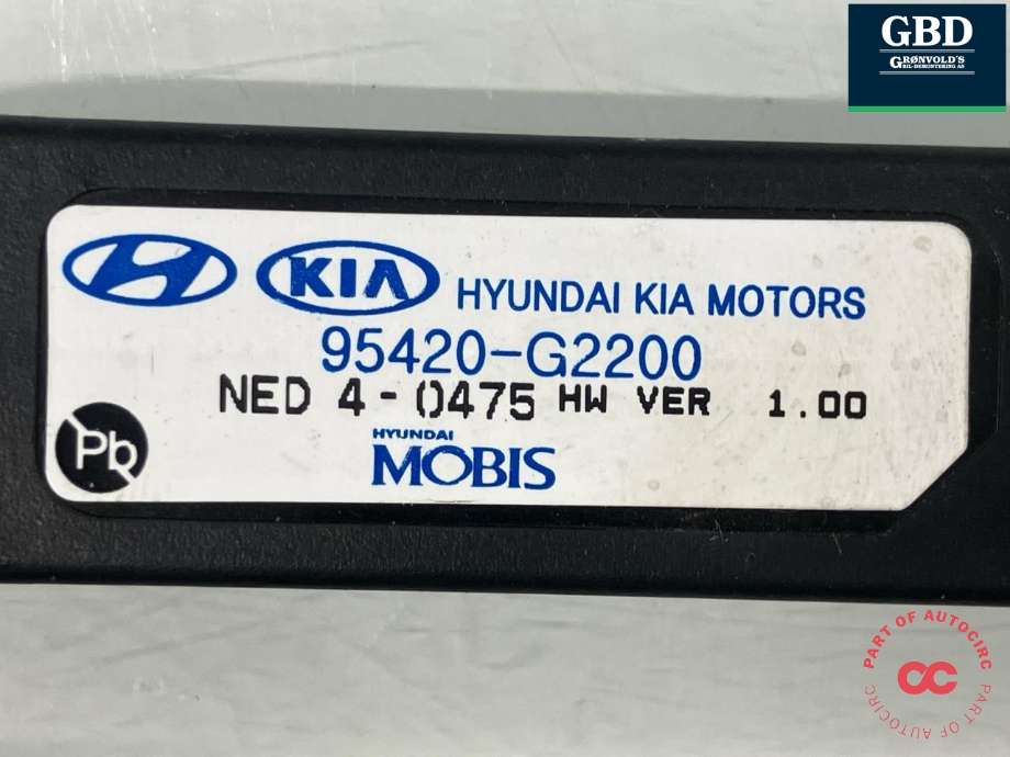 Styreenhet nøkkelfri/keyless til Hyundai Ioniq Electric 2016-2019 (Fase 1) (95420G 2200|95420-G2200|)