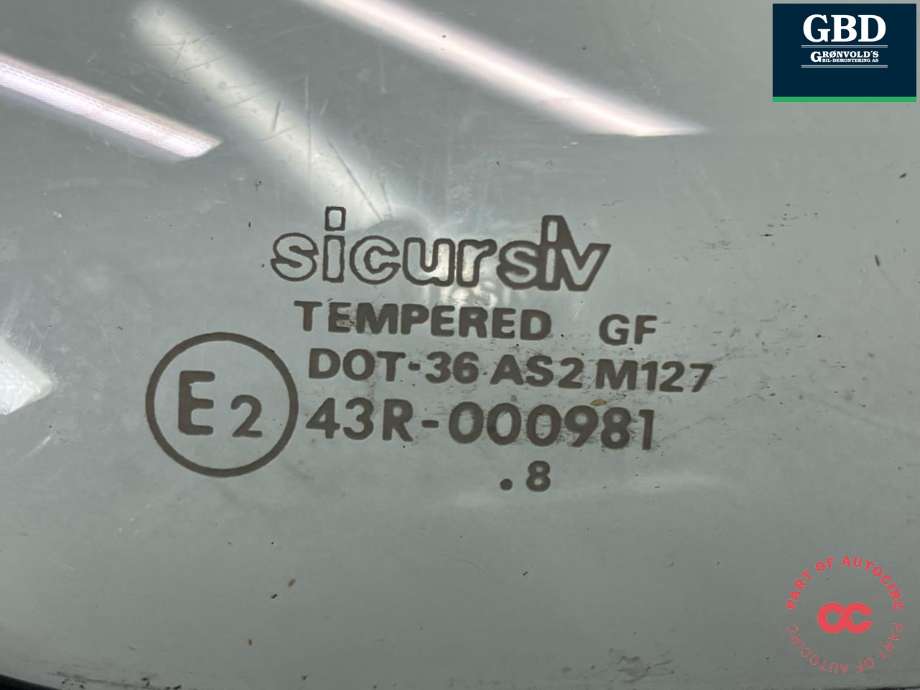 Siderute venstre bak til Land Rover Defender 1987-2006  (43R-000981|)