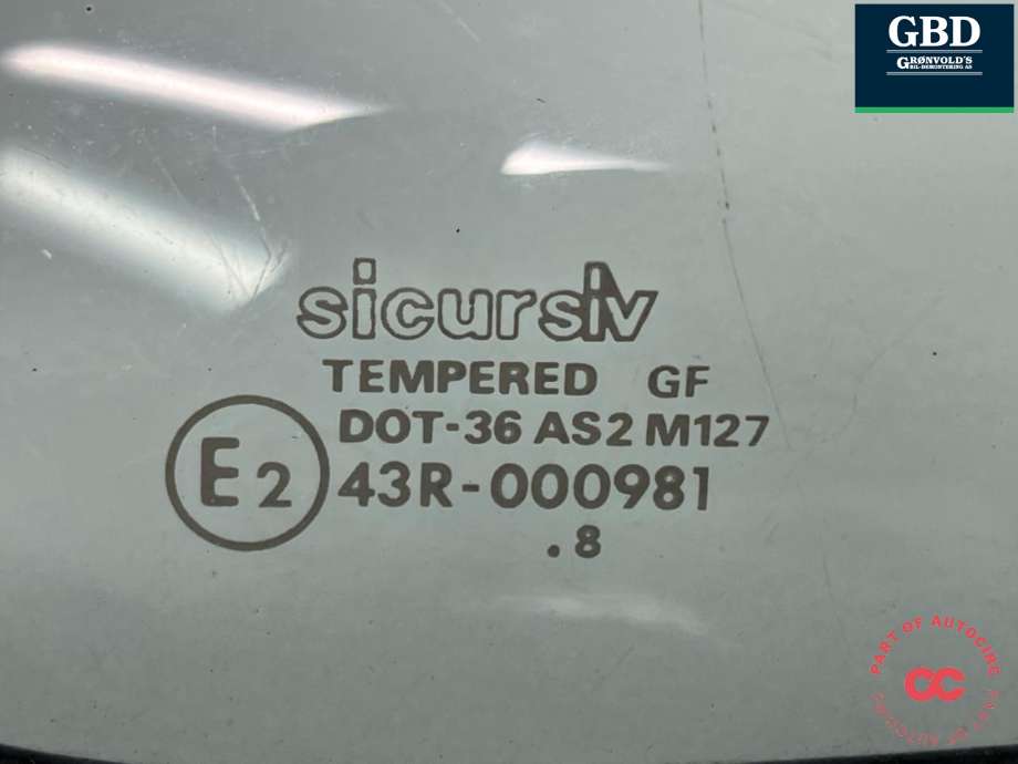 Siderute høyre bak til Land Rover Defender 1987-2006  (43R-000981|)