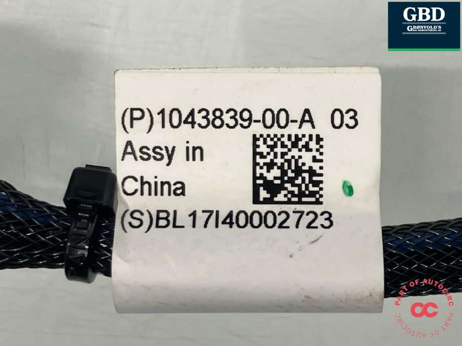 Styreenhet batteri elbil (BMS - Battery Management System) til Tesla Model S 2016-2021 (Fase 2) (1042703-01-G|)