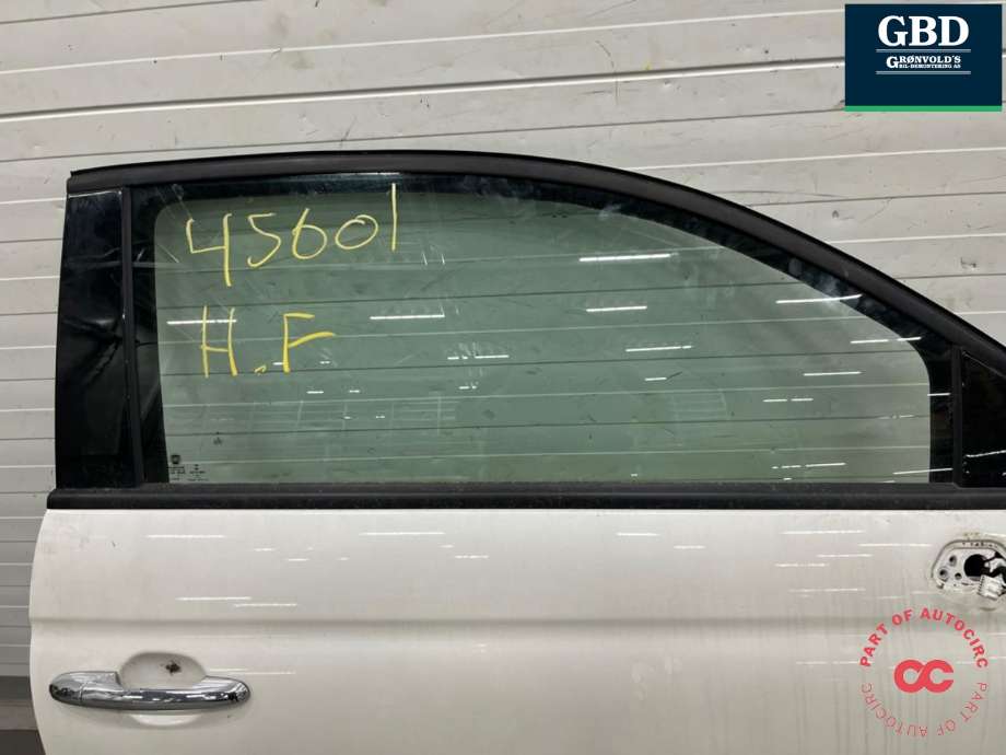 Dør høyre 2dørs til Fiat 500 2008-2020  (68070594AC|)