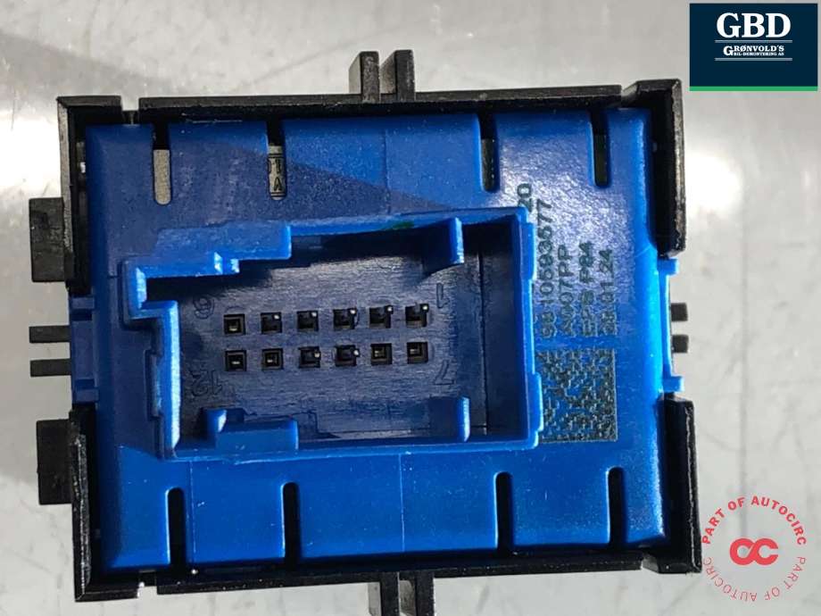Bryter elektrisk håndbrekk/parkbrems til Opel Astra L 2022-->>  (98 105 935 VV|9810593577|)