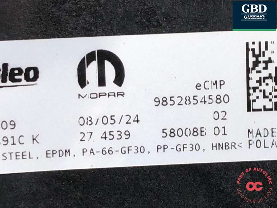 Aircondition diverse til Opel Astra L 2022-->>  (98 528 545 80|9852854580|)