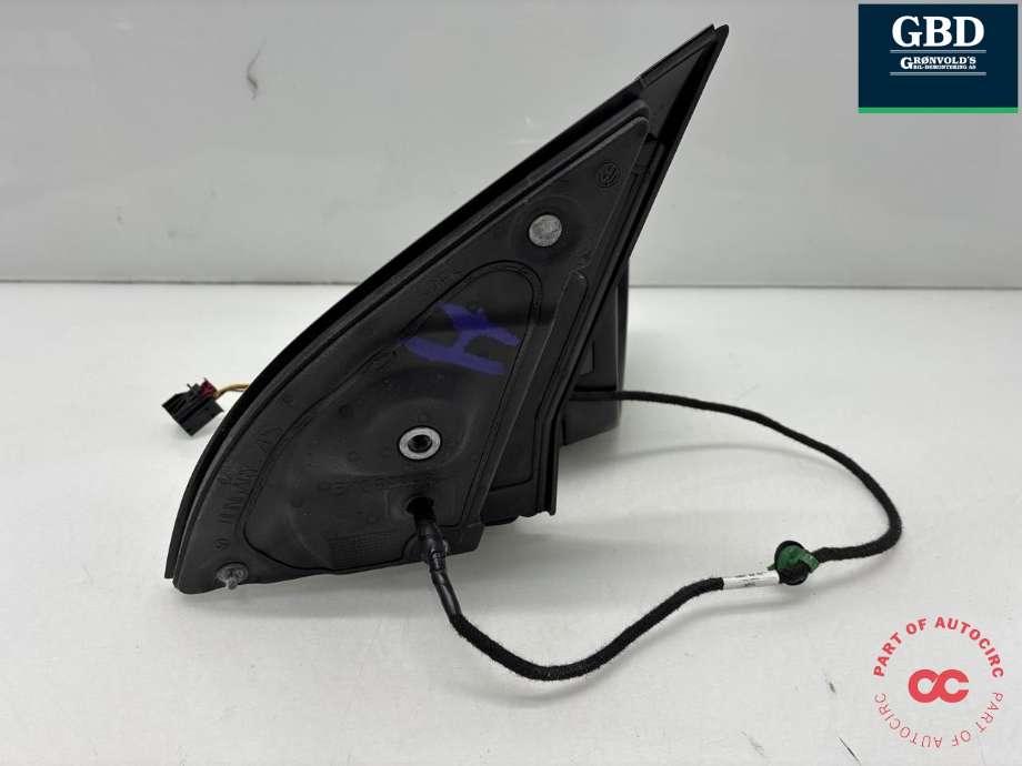 Speil høyre til VW Golf VI 2008-2012  (5K0 857 508 AD|5K0 857 508 AD 9B9|)