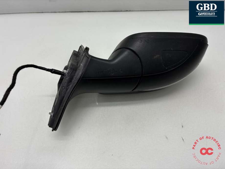 Speil høyre til VW Golf VI 2008-2012  (5K0 857 508 AD|5K0 857 508 AD 9B9|)