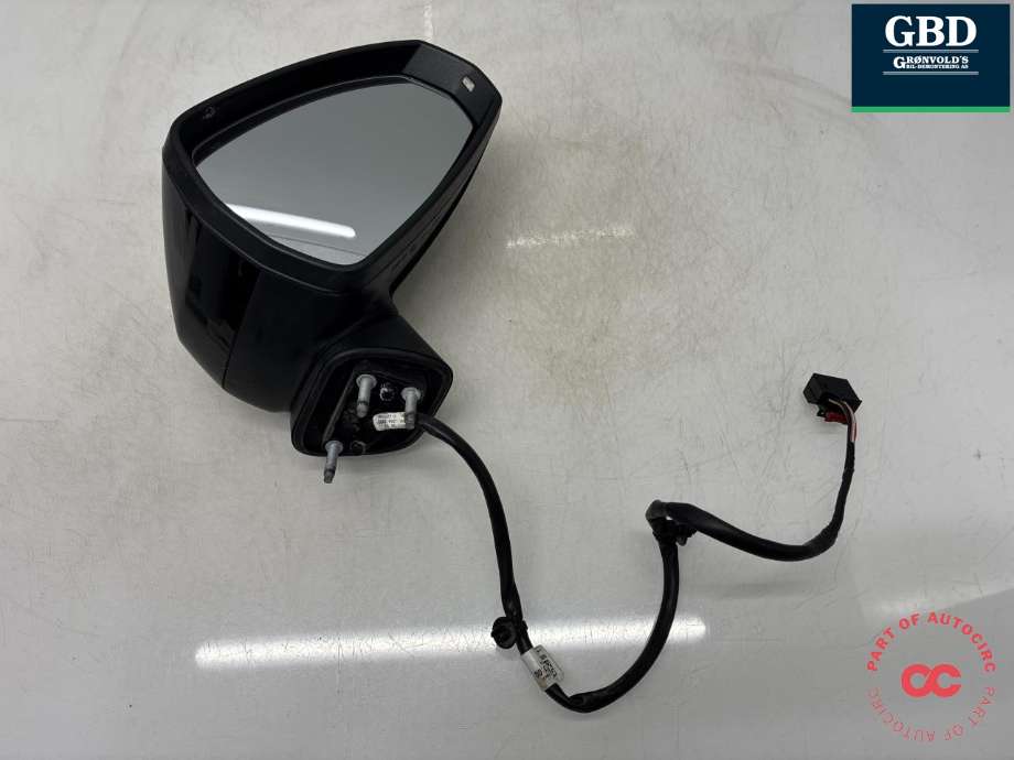Speil høyre til Audi A3 2016-2020 (Type III, Fase 2) (8V1 857 410 T|8V1 857 410 T 9B9|)