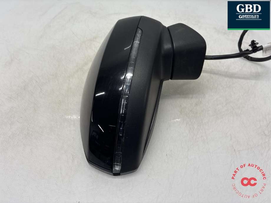 Speil høyre til Audi A3 2016-2020 (Type III, Fase 2) (8V1 857 410 T|8V1 857 410 T 9B9|)