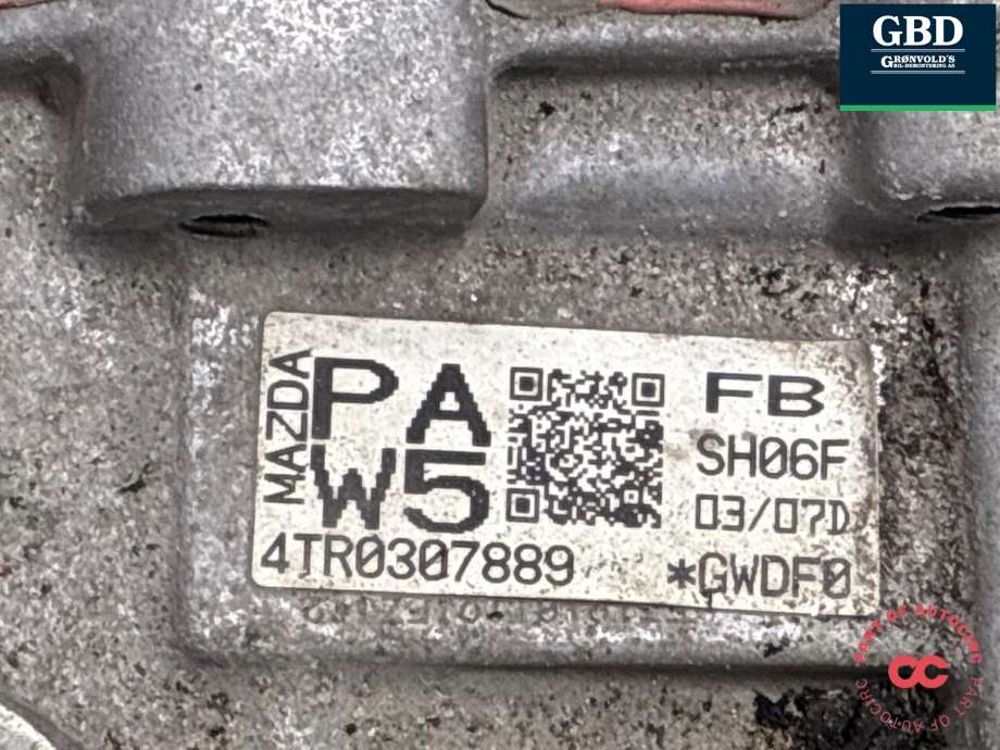 Girkasse automat til Mazda 6 2015-2018 (Type III, Fase 2)  (FZ3119420A|)