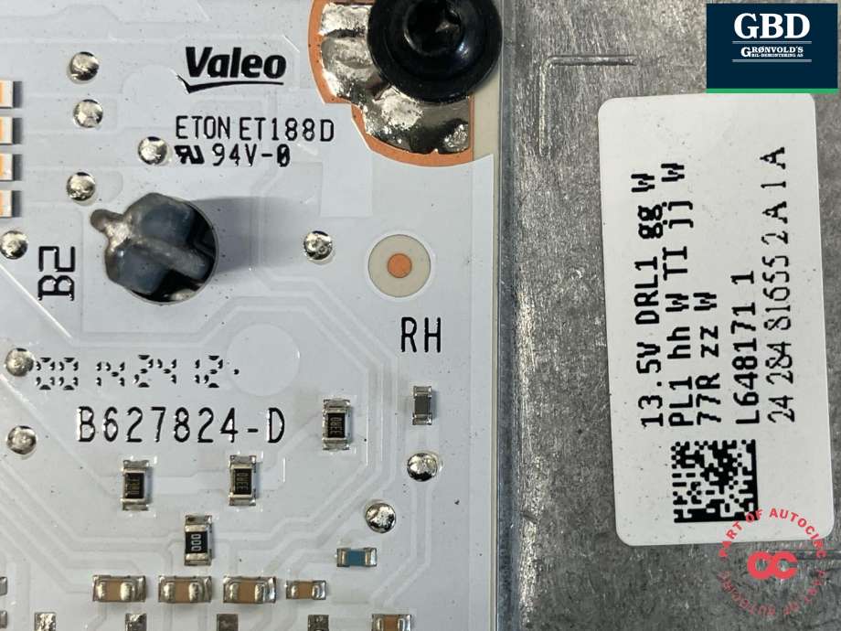 Styreenhet LED til VW ID.7 2023-->>  (VALEO|992 941 592 AG|B627824-D|L648171)