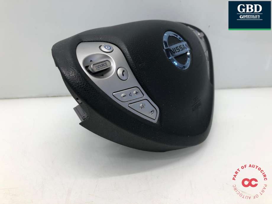 Airbag ratt til Nissan Leaf 2011-2017 (Type I)  (985103NL0B|)