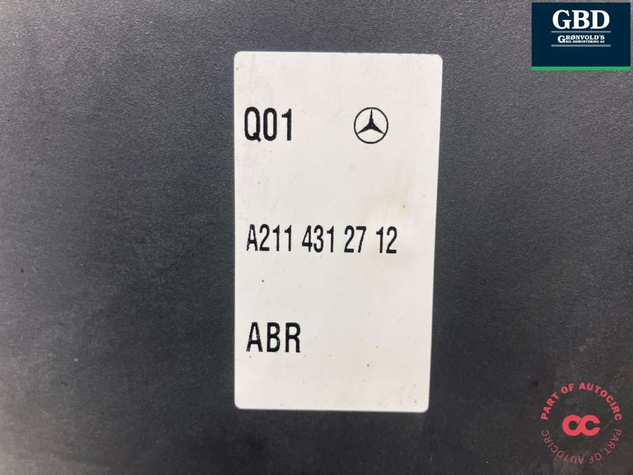 ABS sentral til Mercedes E-Klasse 2006-2009 (Fase 2) (W211) (W211) (A 211 431 20 12|A 211 431 15 12|A211 431 27 12| 0 265 250 251)