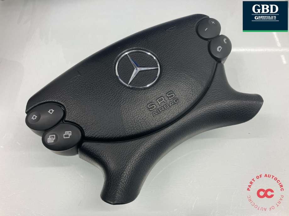 Airbag rattpute til Mercedes E-Klasse 2006-2009 (Fase 2) (W211) (W211) (A 219 860 15 02  9116|YA3 U6P 3N ABK|)