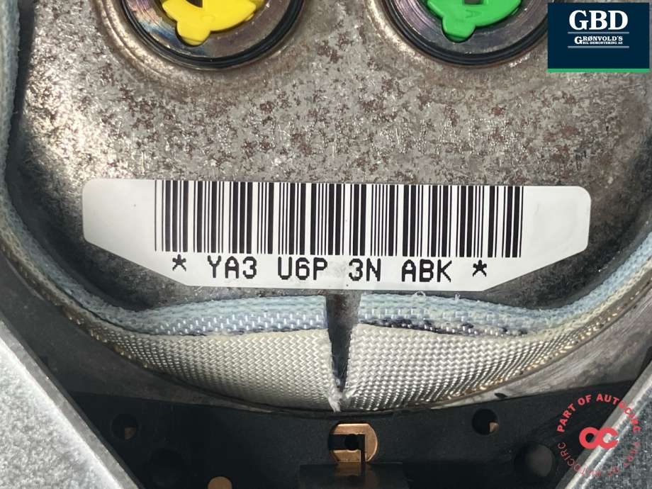 Airbag rattpute til Mercedes E-Klasse 2006-2009 (Fase 2) (W211) (W211) (A 219 860 15 02  9116|YA3 U6P 3N ABK|)