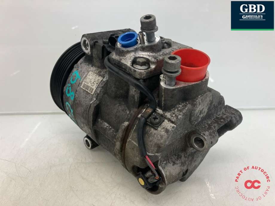 Aircondition kompressor til Mercedes E-Klasse 2006-2009 (Fase 2) (W211) (W211) (DENSO|A 002 230 51 11|A 001 230 81 11|447150-0210)