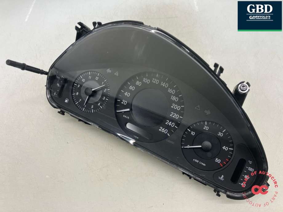 Instrumentpanel til Mercedes E-Klasse, 2006-2009 (Fase 2) (W211) (W211) (VDO|A 211 440 73 11| A 211 440 72 11)