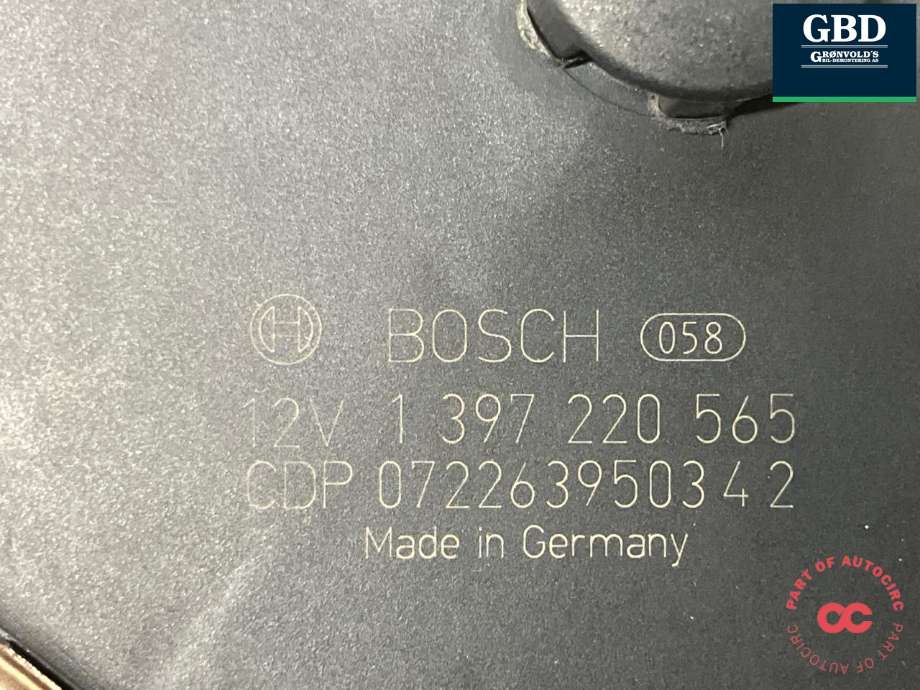 Viskermotor frontrute til Mercedes E-Klasse 2006-2009 (Fase 2) (W211) (W211) (BOSCH|A 211 820 09 40|1 397 220 565|)