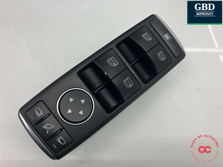 Bryter ruteheis førerdørspanel til Mercedes GLK 2008-2015 (X204) (X204) (A 204 905 39 05  9107|A 204 905 54 02|10 0215 51)