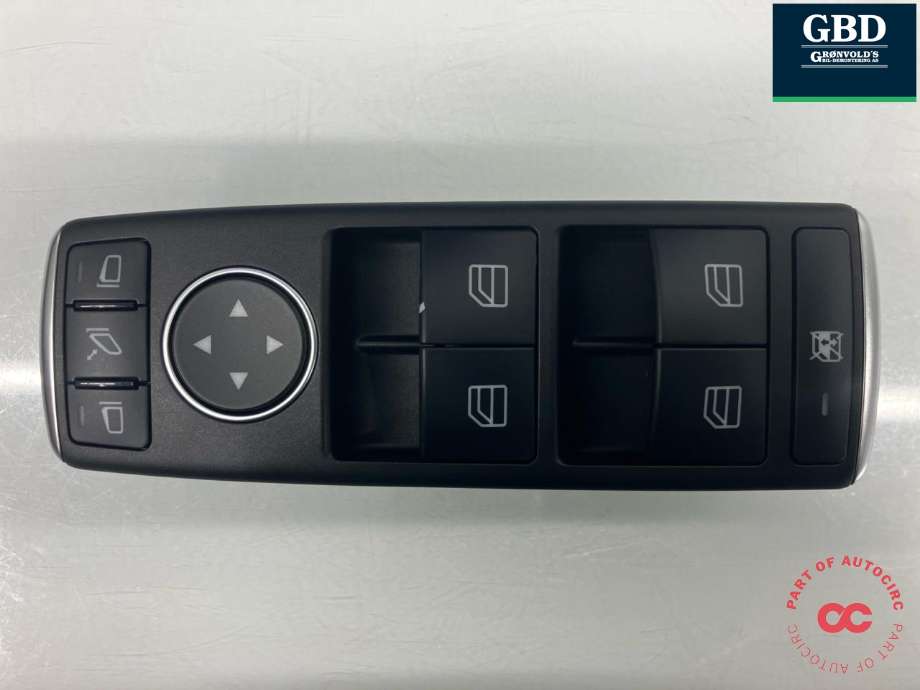 Bryter ruteheis førerdørspanel til Mercedes GLK 2008-2015 (X204) (X204) (A 204 905 39 05  9107|A 204 905 54 02|10 0215 51)