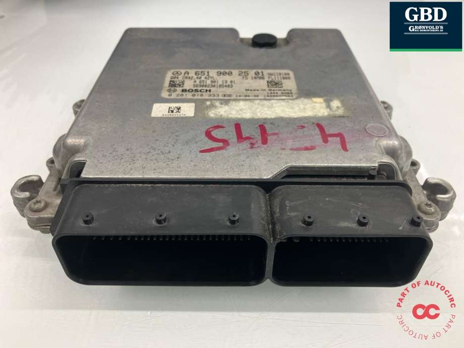 Styreenhet motor til Mercedes GLK 2008-2015 (X204) (X204) (BOSCH|A 651 900 25 01|A 651 901 13 01|0 281 018 333)