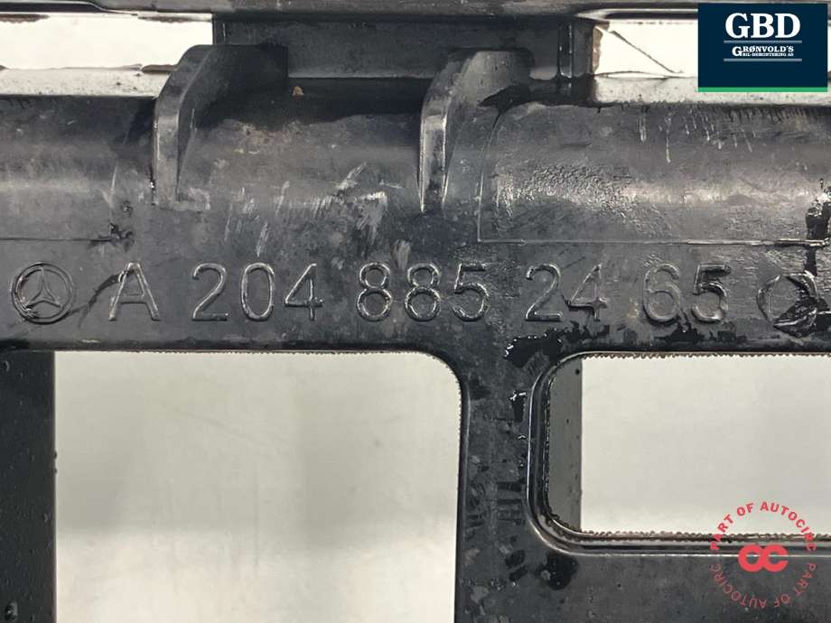 Støtfanger bak feste til Mercedes GLK 2008-2015 (X204) (X204) (A 204 885 10 63|A 204 885 24 65|)