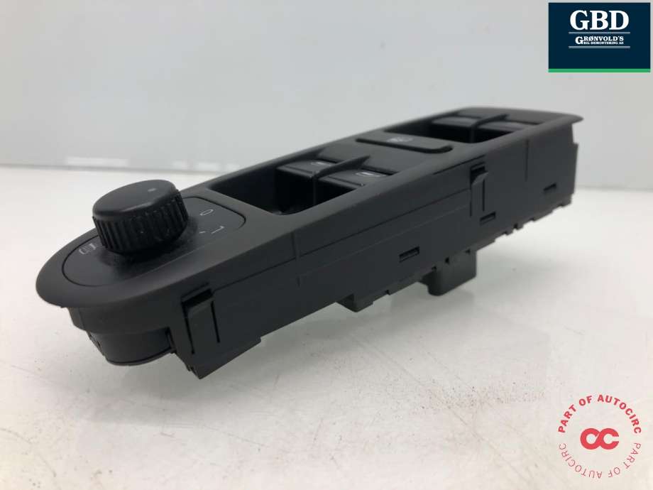 Bryter ruteheis førerdørspanel til VW Golf VI 2008-2012 (1K4 959 857 B|1K4 959 857 C REH| 1K0 959 565 K|1K4 959 857 B REH)