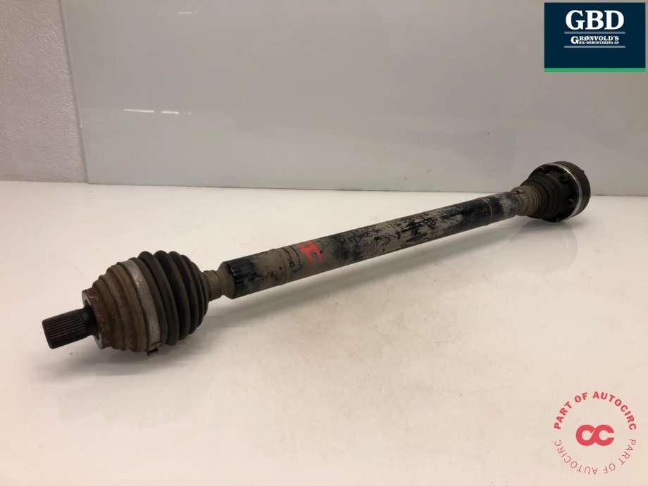 Drivaksel høyre foran, diesel/manuell til VW Golf VI 2008-2012  (5Q0 407 272 FF|1K0 407 272 GK|1K0 407 454 BX)
