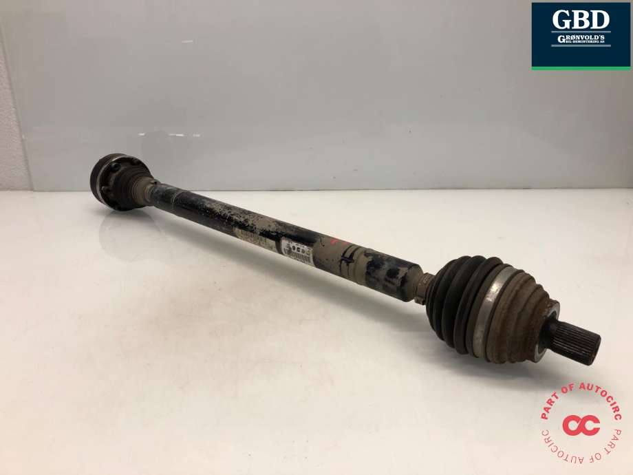 Drivaksel høyre foran, diesel/manuell til VW Golf VI 2008-2012  (5Q0 407 272 FF|1K0 407 272 GK|1K0 407 454 BX)