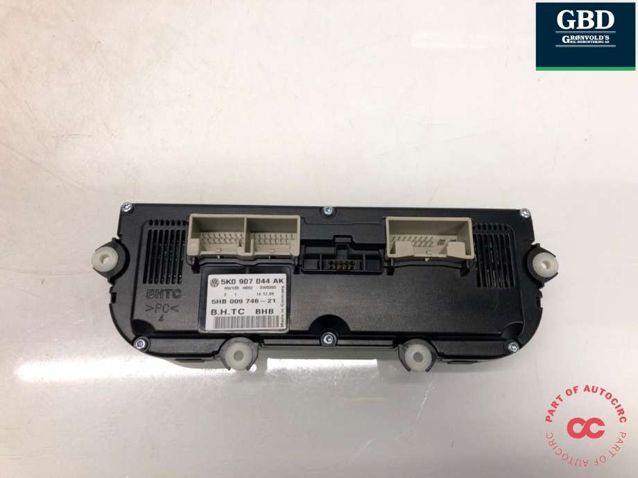 Varmeapparat betjening til VW Golf VI 2008-2012 (5K0 907 044 HB ZJU|5K0 907 044 BT ZJU|5K0 907 044 AK)
