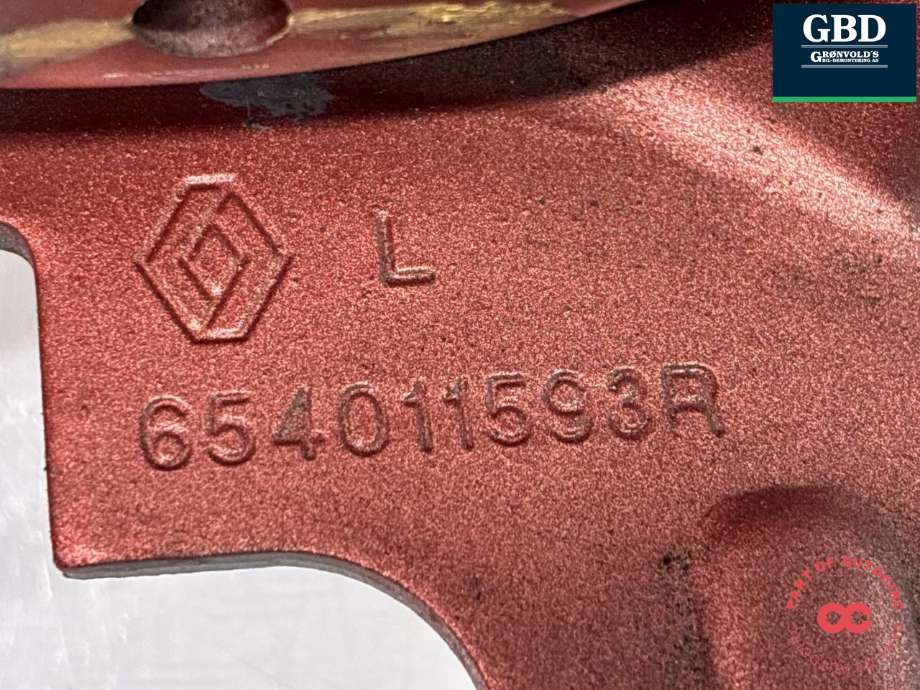 Panserhengsler til Renault Captur 2013-2020 (Type I) (654010075R|654011593R|)